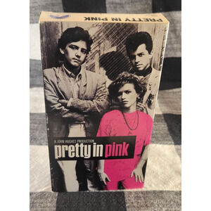 EXCELLENT CONDITION PRETTY IN PINK VHS MOLLY RINGWALD 1986, 1991 PARAMOUNT